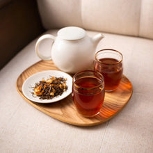 Load image into Gallery viewer, Rishi Organic Houjicha Cinnamon Orange Loose Leaf Tea (100 g)